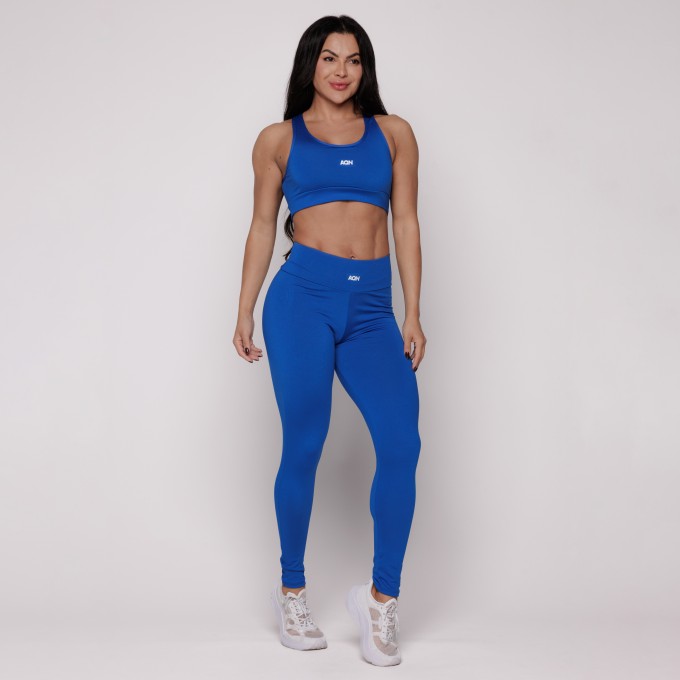 Calça Legging Empina Bumbum Bordado Royal Lux